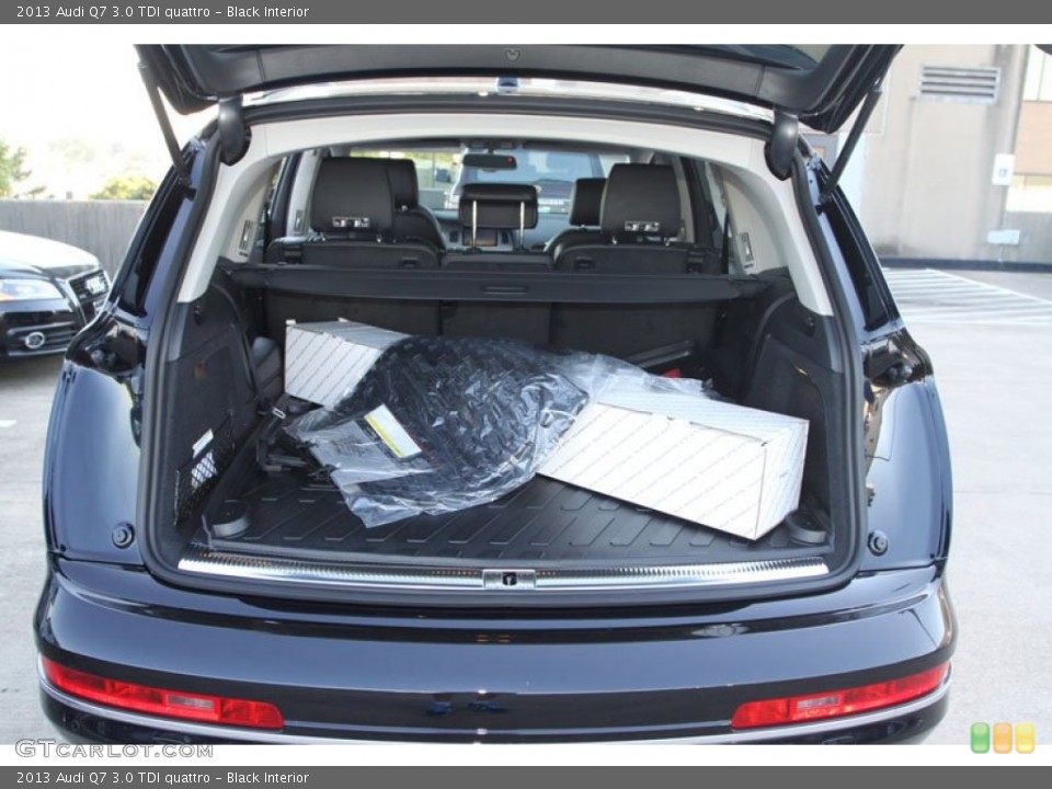Black Interior Trunk for the 2013 Audi Q7 3.0 TDI quattro #71144823