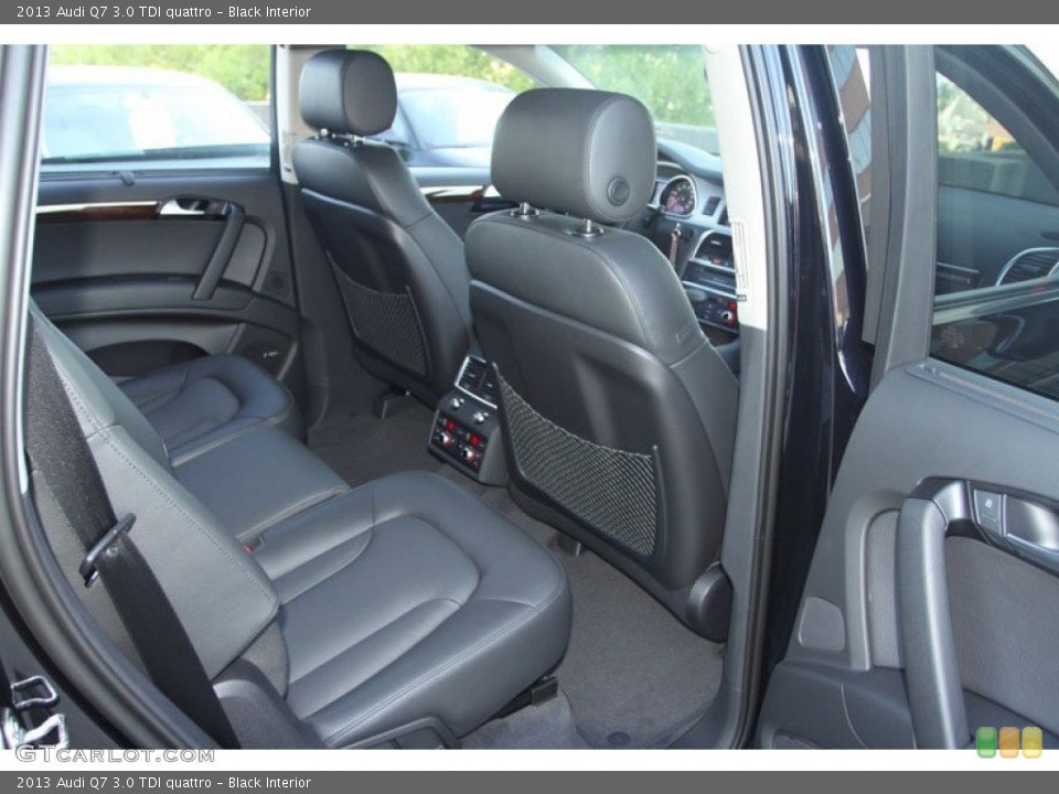 Black Interior Photo for the 2013 Audi Q7 3.0 TDI quattro #71144838