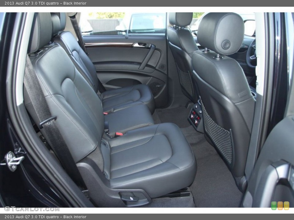 Black Interior Photo for the 2013 Audi Q7 3.0 TDI quattro #71144847