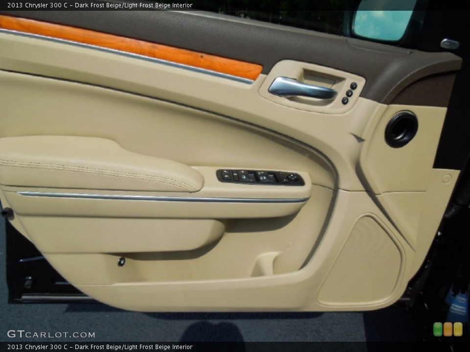 Dark Frost Beige/Light Frost Beige Interior Door Panel for the 2013 Chrysler 300 C #71145018