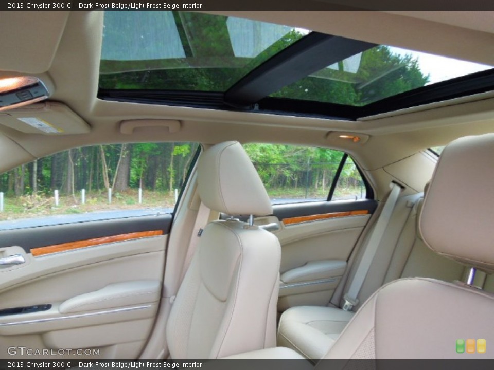 Dark Frost Beige/Light Frost Beige Interior Sunroof for the 2013 Chrysler 300 C #71145027