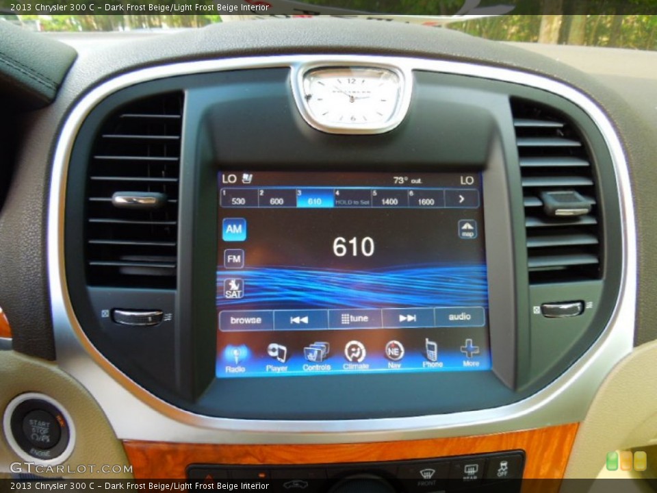 Dark Frost Beige/Light Frost Beige Interior Controls for the 2013 Chrysler 300 C #71145054