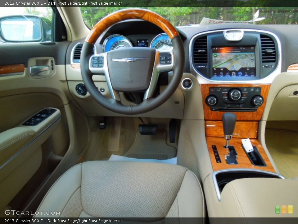 Dark Frost Beige/Light Frost Beige Interior Dashboard for the 2013 Chrysler 300 C #71145120