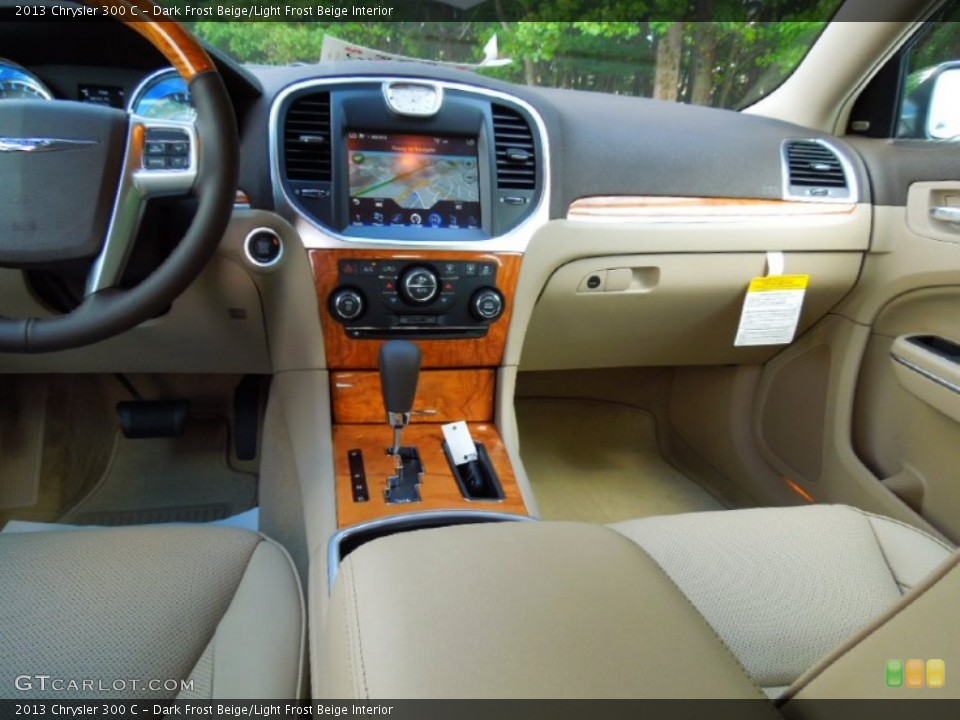 Dark Frost Beige/Light Frost Beige Interior Dashboard for the 2013 Chrysler 300 C #71145129