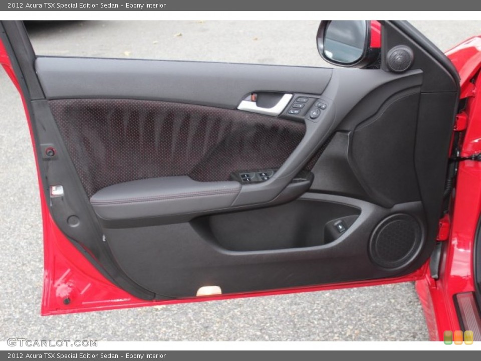 Ebony Interior Door Panel for the 2012 Acura TSX Special Edition Sedan #71149857
