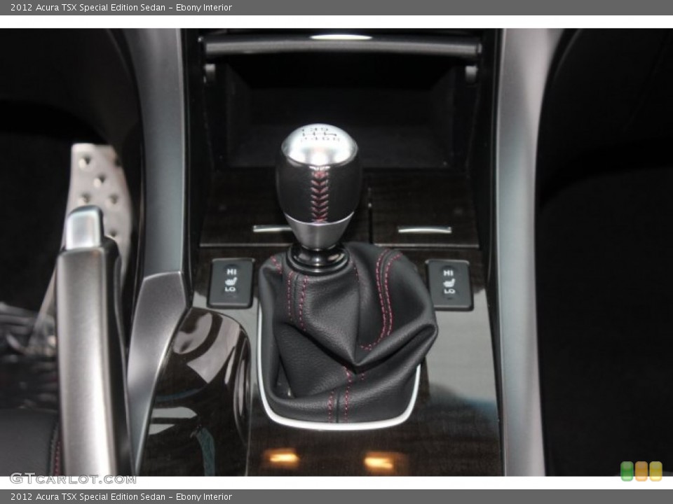 Ebony Interior Transmission for the 2012 Acura TSX Special Edition Sedan #71149905