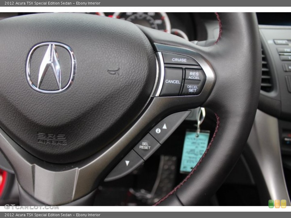 Ebony Interior Controls for the 2012 Acura TSX Special Edition Sedan #71149929