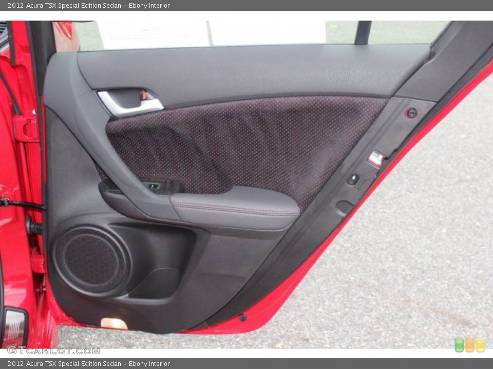 Ebony Interior Door Panel for the 2012 Acura TSX Special Edition Sedan #71149965