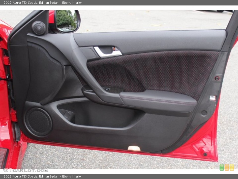 Ebony Interior Door Panel for the 2012 Acura TSX Special Edition Sedan #71149981