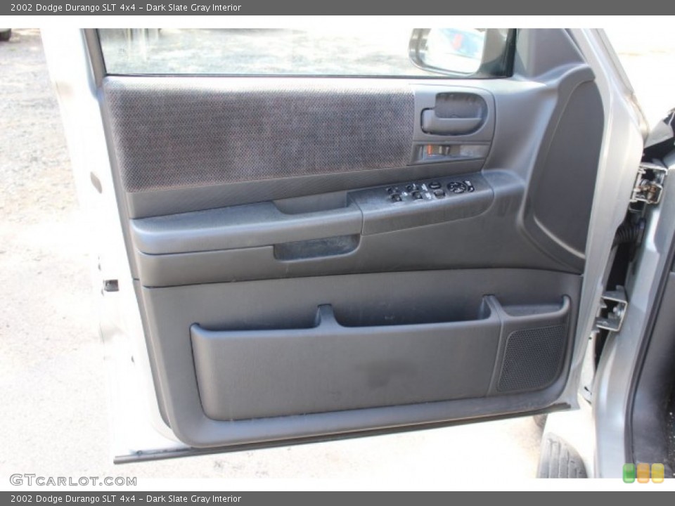 Dark Slate Gray Interior Door Panel for the 2002 Dodge Durango SLT 4x4 #71153469