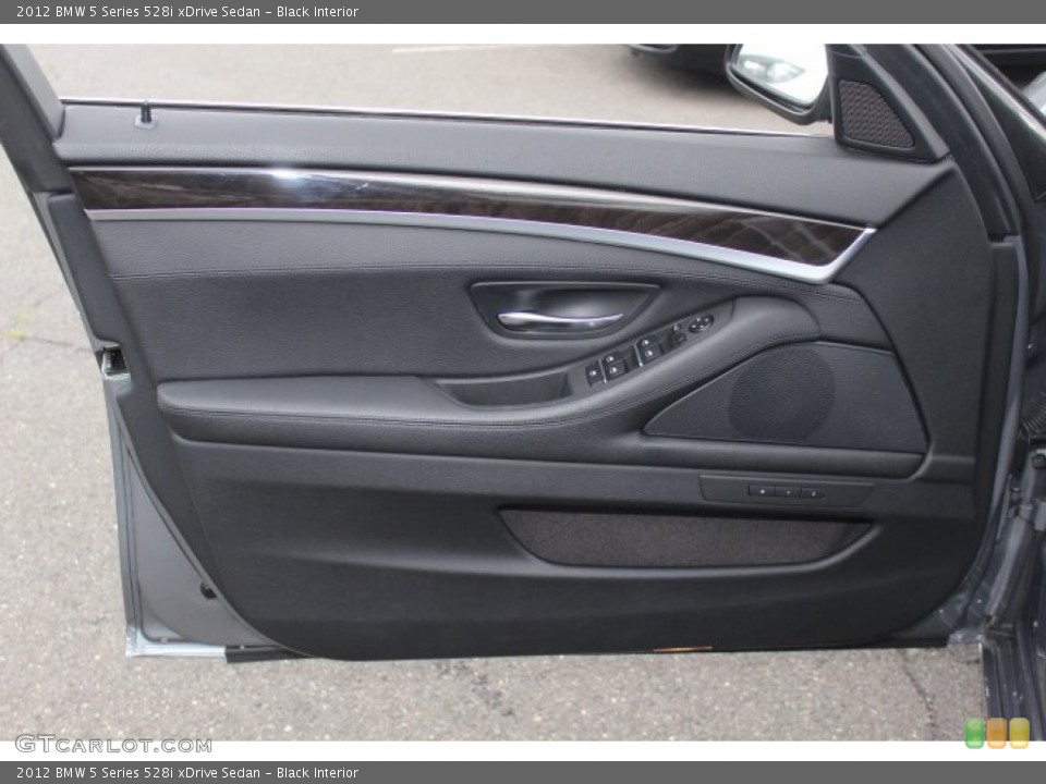 Black Interior Door Panel for the 2012 BMW 5 Series 528i xDrive Sedan #71154711