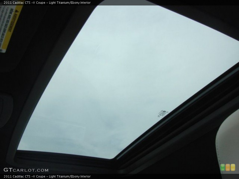 Light Titanium/Ebony Interior Sunroof for the 2011 Cadillac CTS -V Coupe #71155050