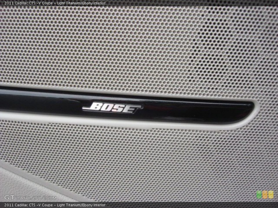 Light Titanium/Ebony Interior Audio System for the 2011 Cadillac CTS -V Coupe #71155086