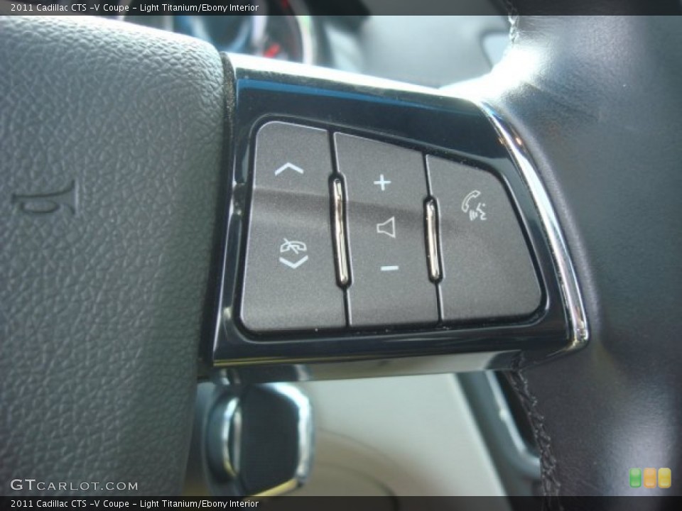 Light Titanium/Ebony Interior Controls for the 2011 Cadillac CTS -V Coupe #71155122