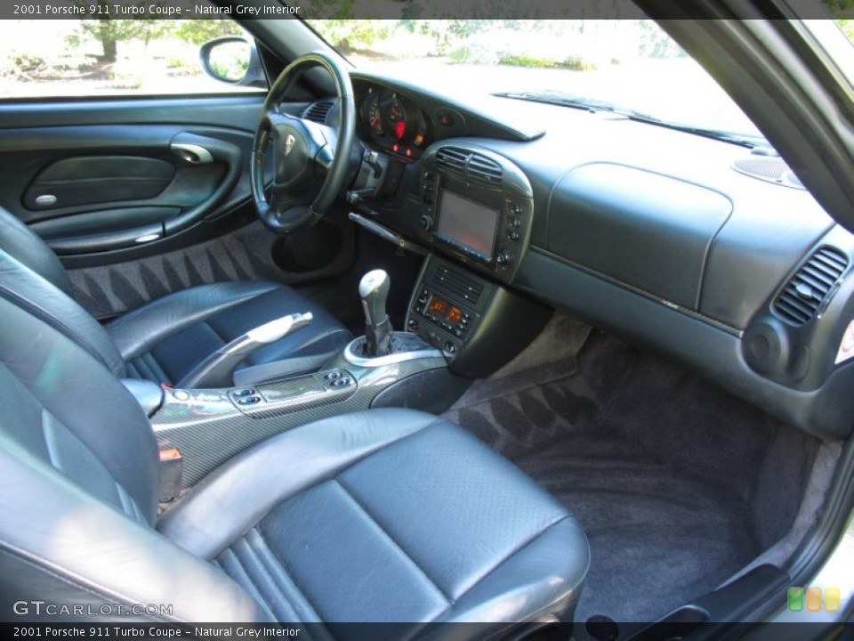 Natural Grey Interior Dashboard for the 2001 Porsche 911 Turbo Coupe #71155563