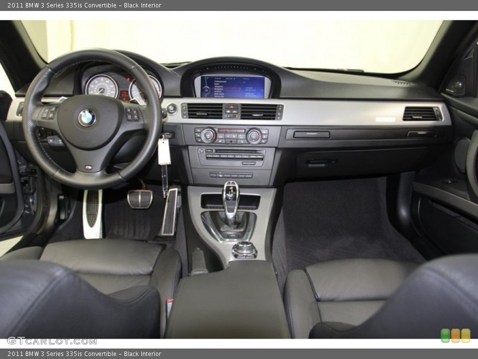 Black Interior Dashboard for the 2011 BMW 3 Series 335is Convertible #71158932