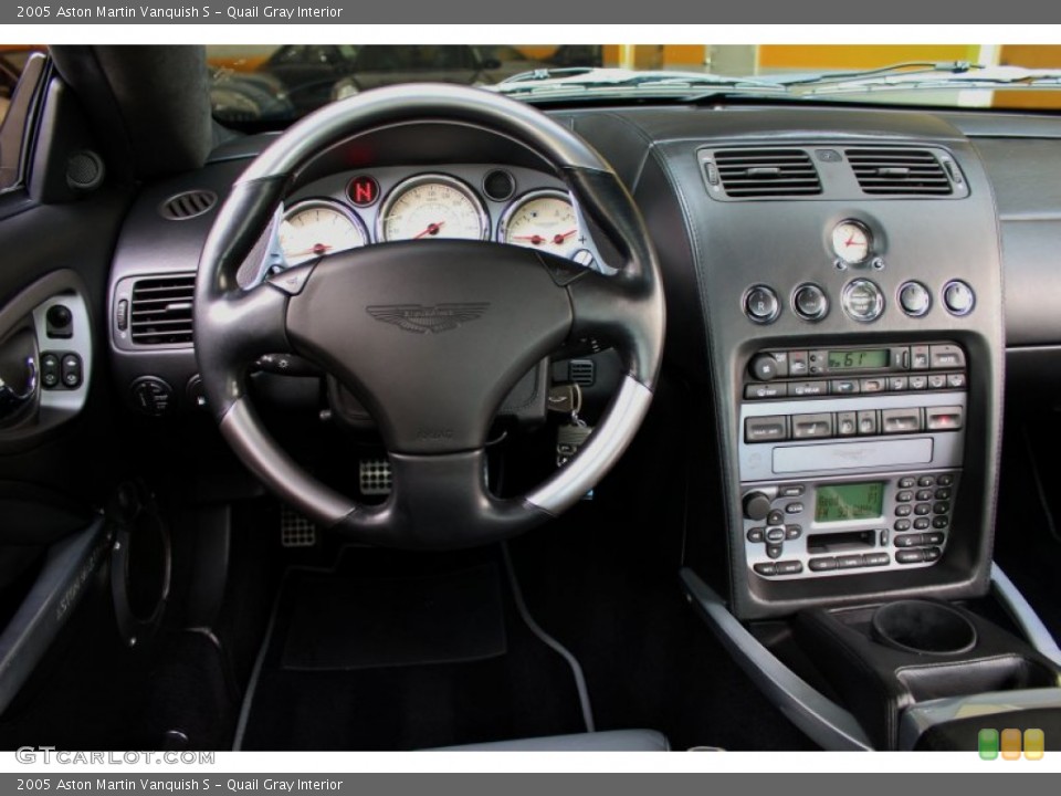 Quail Gray Interior Dashboard for the 2005 Aston Martin Vanquish S #71160177