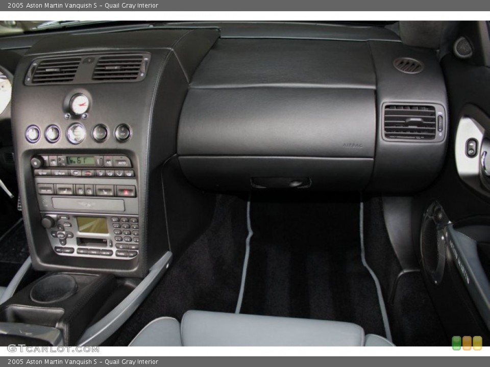 Quail Gray Interior Dashboard for the 2005 Aston Martin Vanquish S #71160186