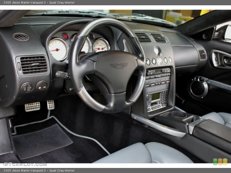 Quail Gray Interior Photo for the 2005 Aston Martin Vanquish S #71160198