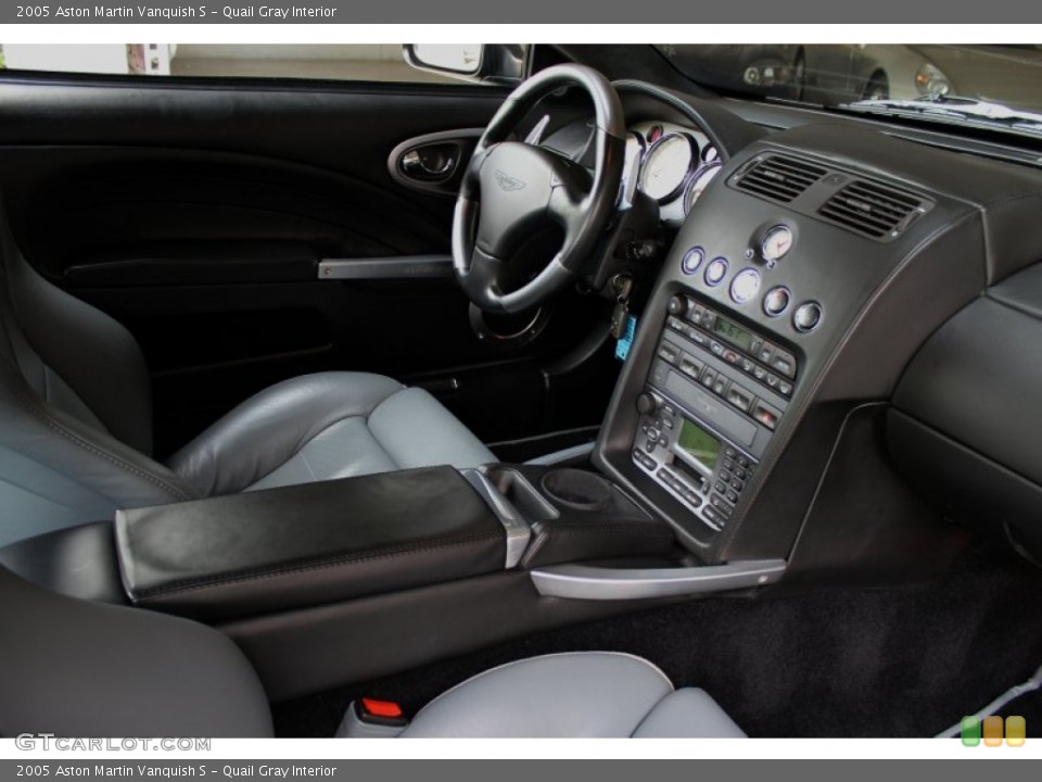 Quail Gray Interior Photo for the 2005 Aston Martin Vanquish S #71160217