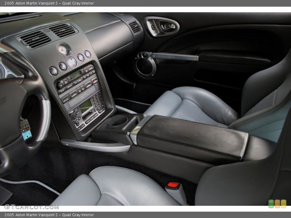 Quail Gray Interior Photo for the 2005 Aston Martin Vanquish S #71160315