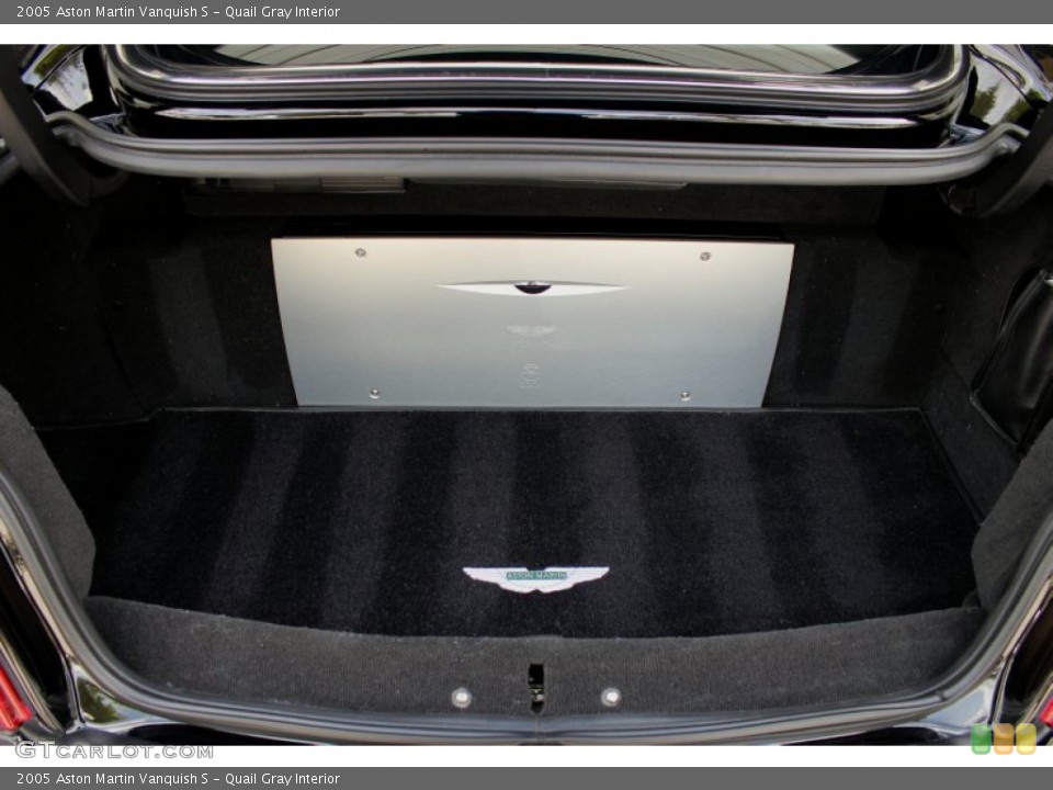 Quail Gray Interior Trunk for the 2005 Aston Martin Vanquish S #71160360
