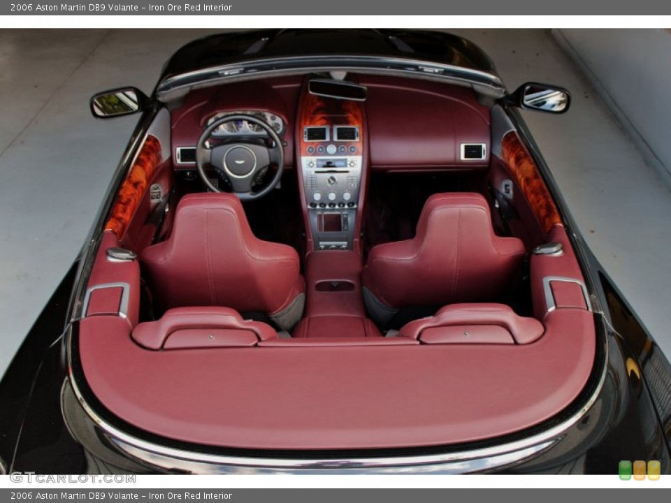 Iron Ore Red Interior Photo for the 2006 Aston Martin DB9 Volante #71160621