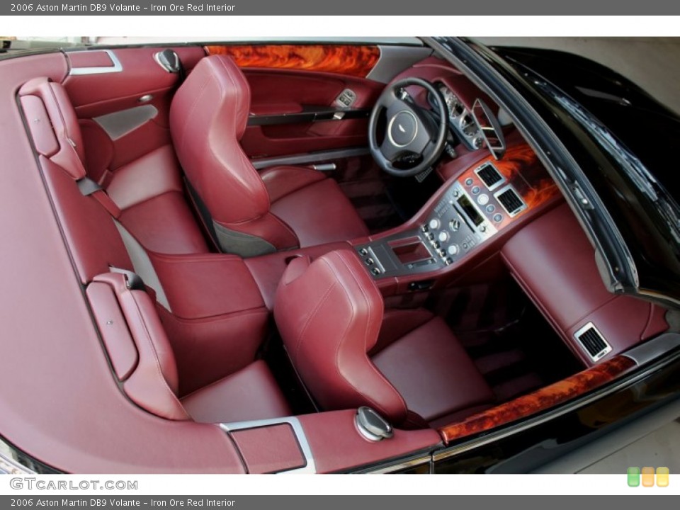 Iron Ore Red Interior Photo for the 2006 Aston Martin DB9 Volante #71160630