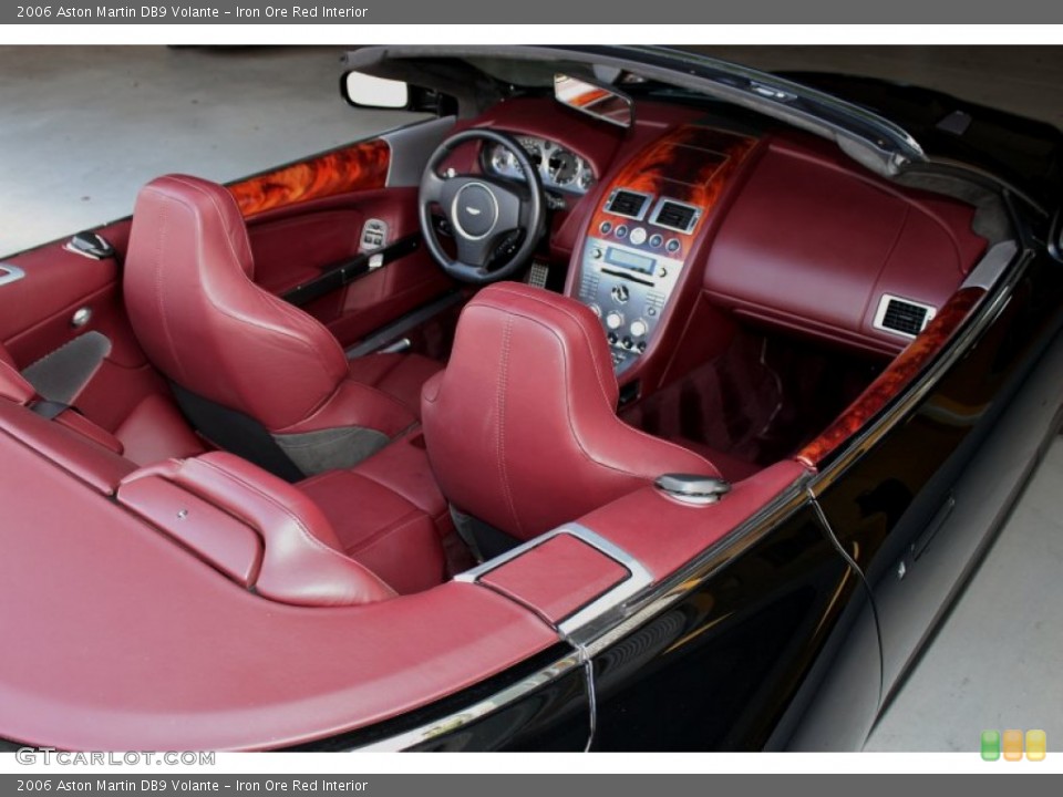 Iron Ore Red Interior Photo for the 2006 Aston Martin DB9 Volante #71160645