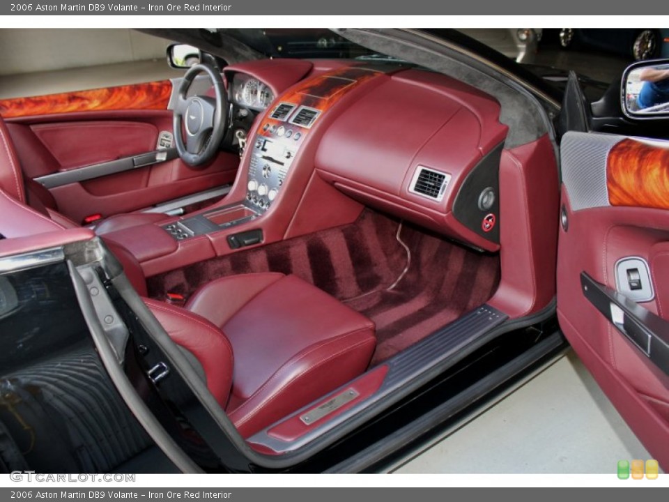 Iron Ore Red Interior Dashboard for the 2006 Aston Martin DB9 Volante #71160660