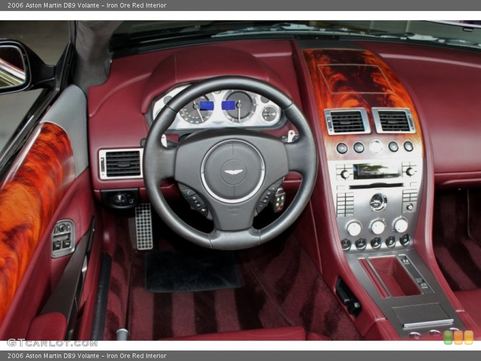 Iron Ore Red Interior Dashboard for the 2006 Aston Martin DB9 Volante #71160669