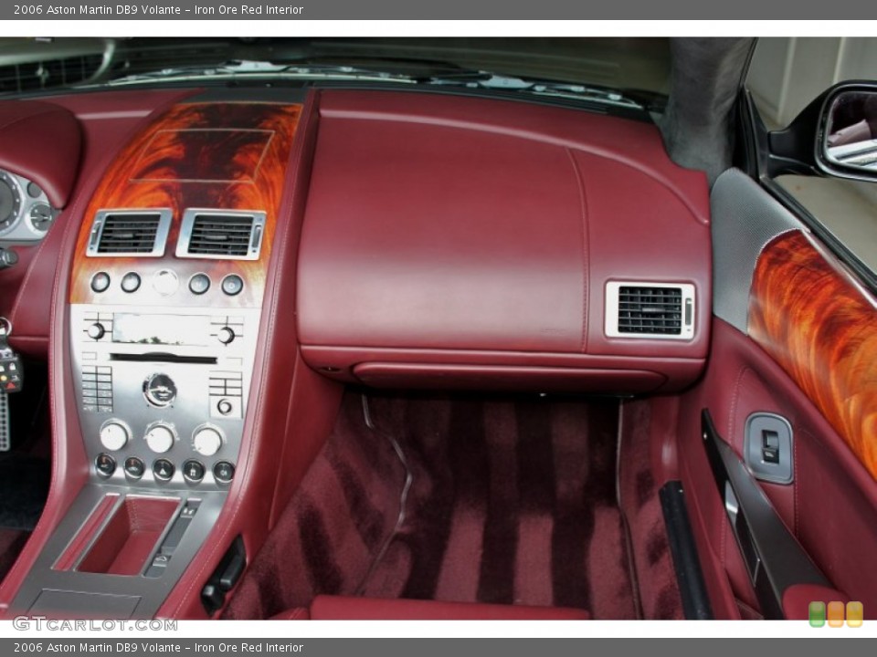 Iron Ore Red Interior Dashboard for the 2006 Aston Martin DB9 Volante #71160678