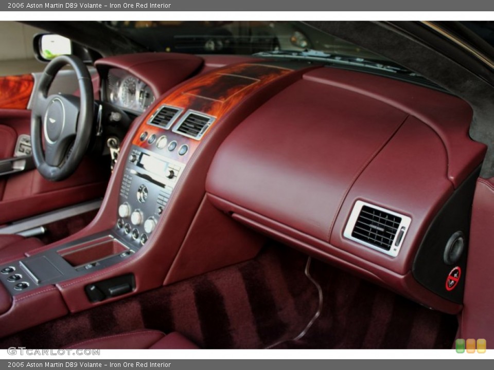Iron Ore Red Interior Dashboard for the 2006 Aston Martin DB9 Volante #71160696