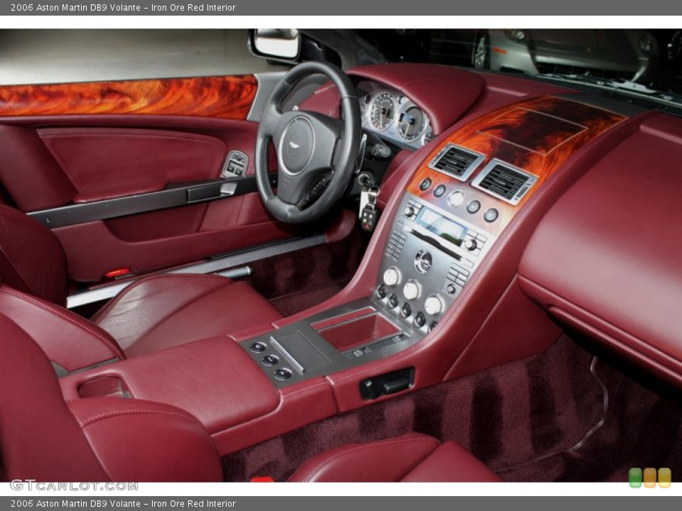 Iron Ore Red Interior Photo for the 2006 Aston Martin DB9 Volante #71160705