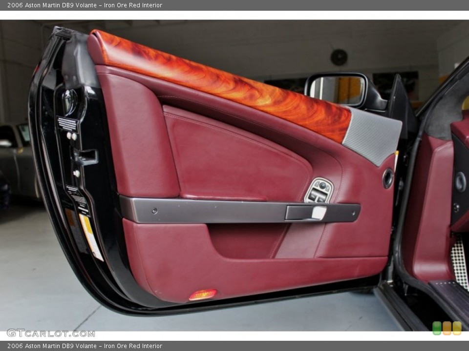 Iron Ore Red Interior Door Panel for the 2006 Aston Martin DB9 Volante #71160777