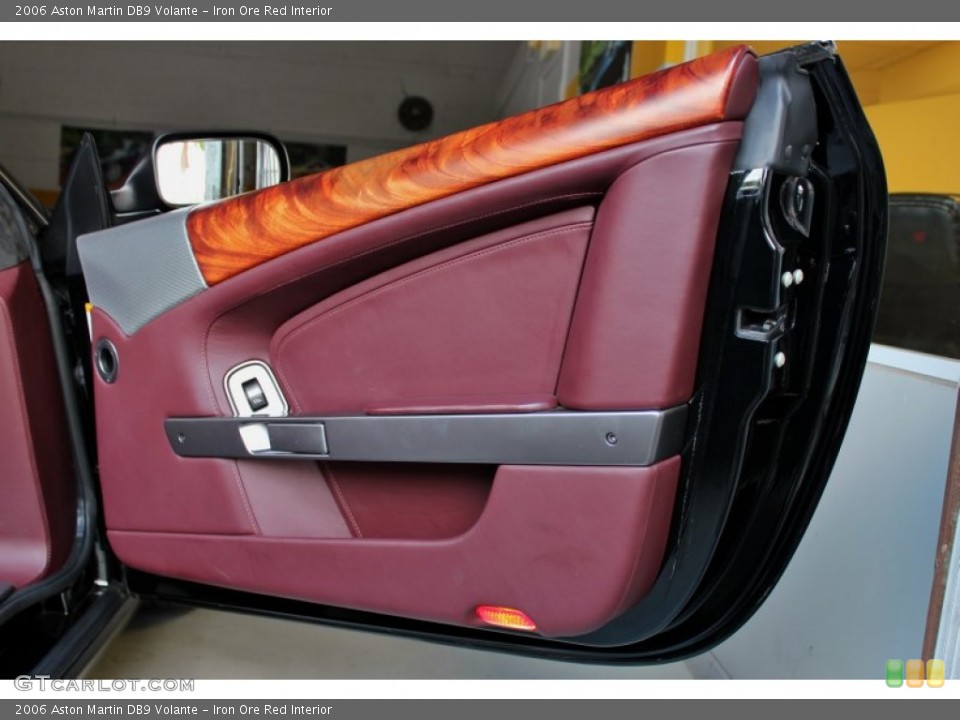 Iron Ore Red Interior Door Panel for the 2006 Aston Martin DB9 Volante #71160786