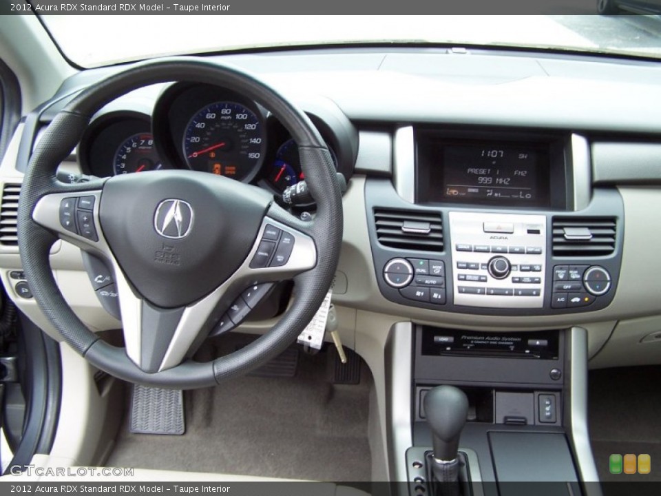 Taupe Interior Dashboard for the 2012 Acura RDX  #71162655