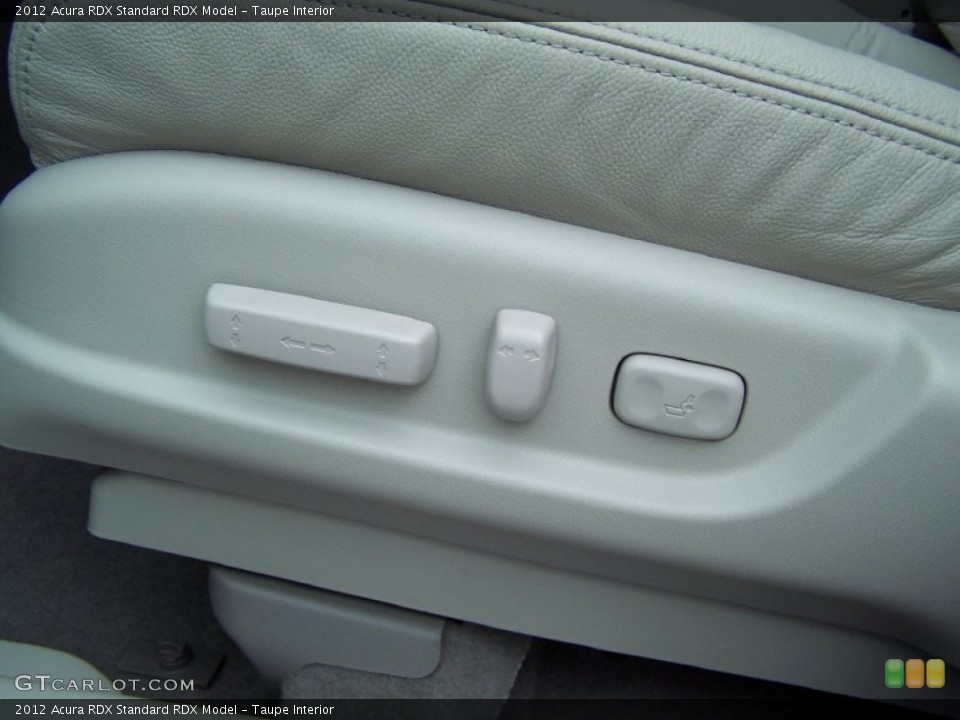 Taupe Interior Controls for the 2012 Acura RDX  #71162664