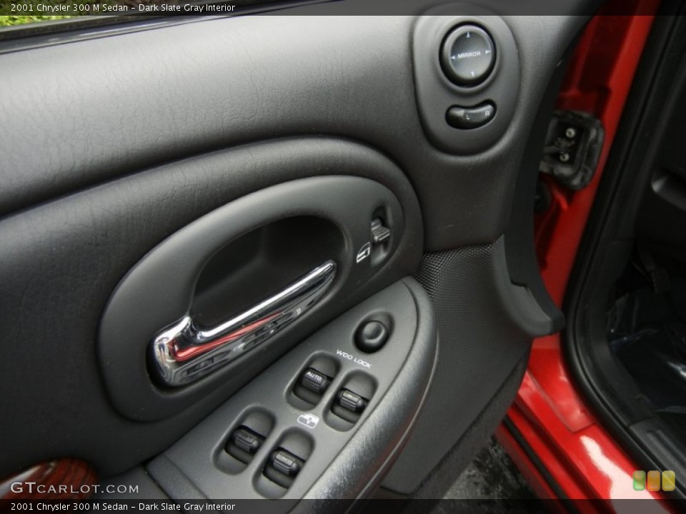 Dark Slate Gray Interior Controls for the 2001 Chrysler 300 M Sedan #71163204