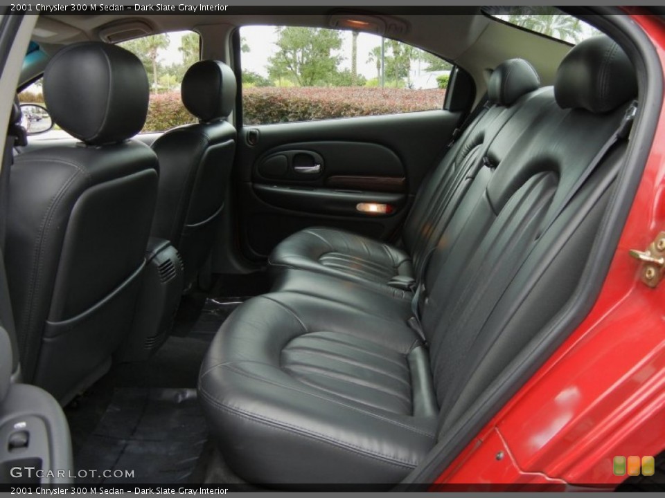 Dark Slate Gray Interior Rear Seat for the 2001 Chrysler 300 M Sedan #71163213