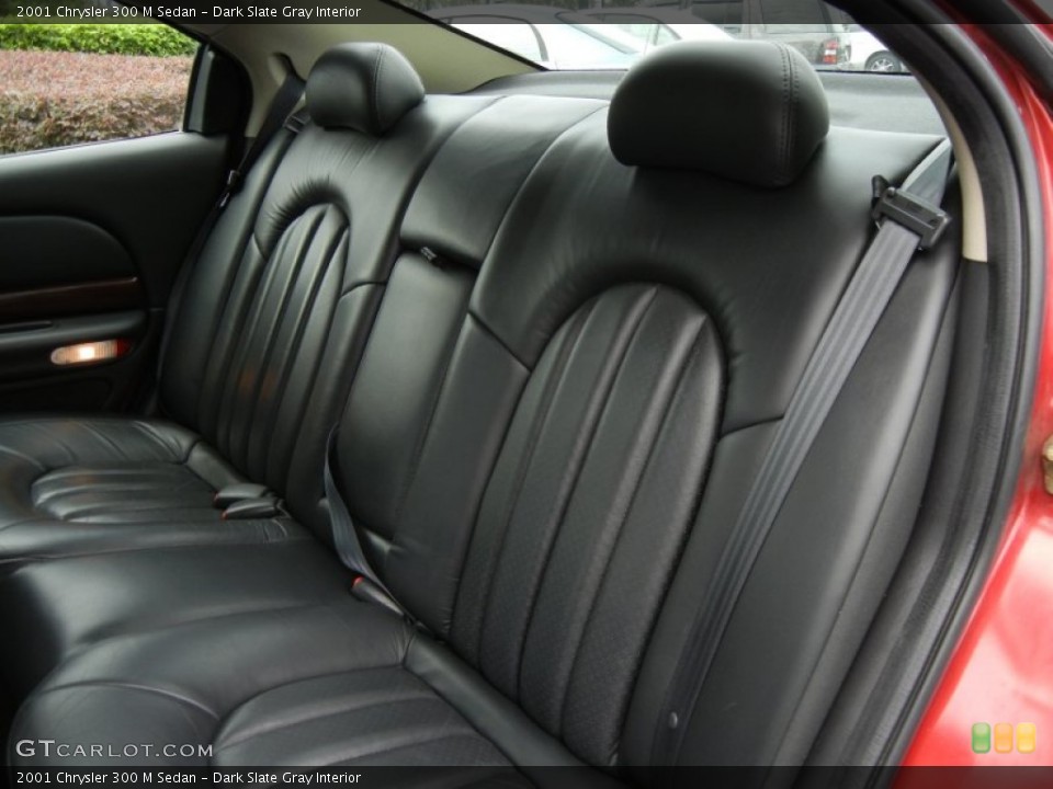 Dark Slate Gray Interior Rear Seat for the 2001 Chrysler 300 M Sedan #71163222