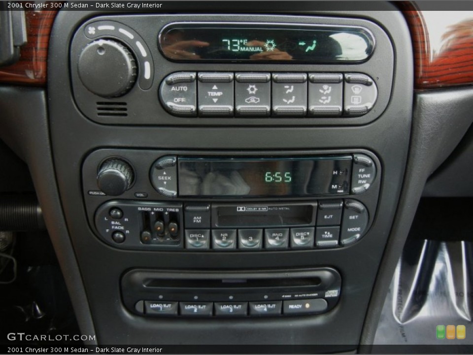 Dark Slate Gray Interior Controls for the 2001 Chrysler 300 M Sedan #71163286