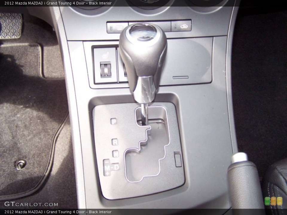 Black Interior Transmission for the 2012 Mazda MAZDA3 i Grand Touring 4 Door #71164419