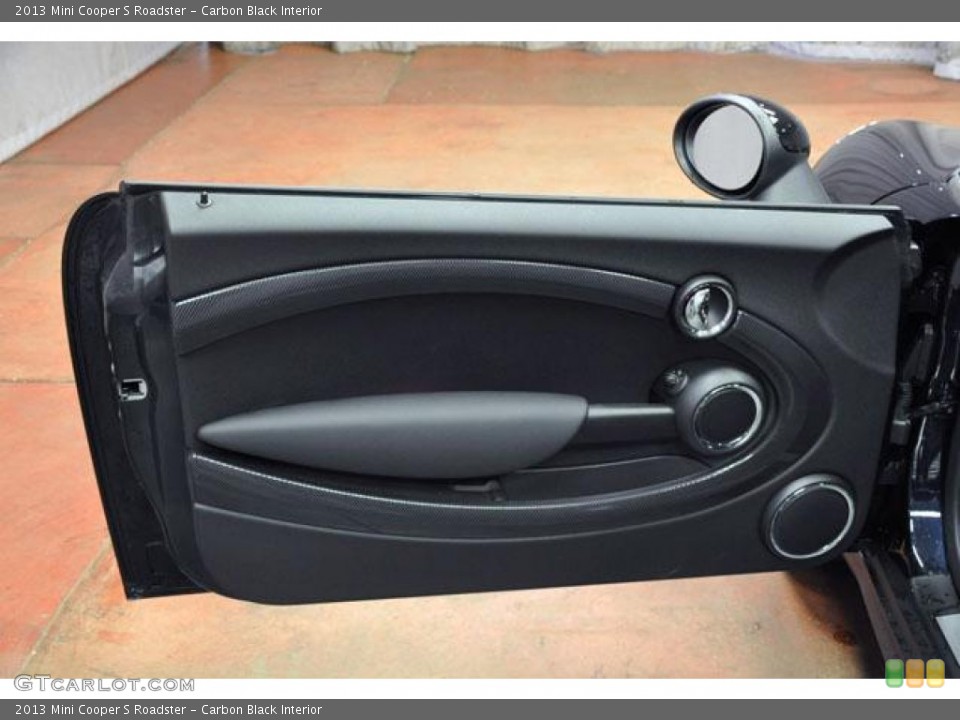 Carbon Black Interior Door Panel for the 2013 Mini Cooper S Roadster #71165430