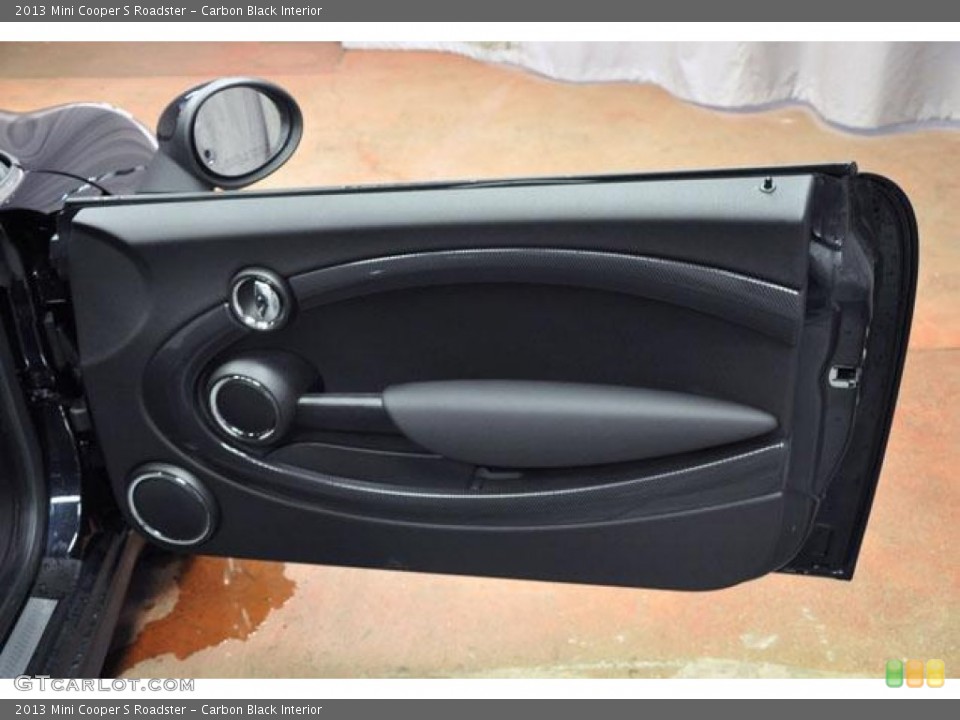 Carbon Black Interior Door Panel for the 2013 Mini Cooper S Roadster #71165448