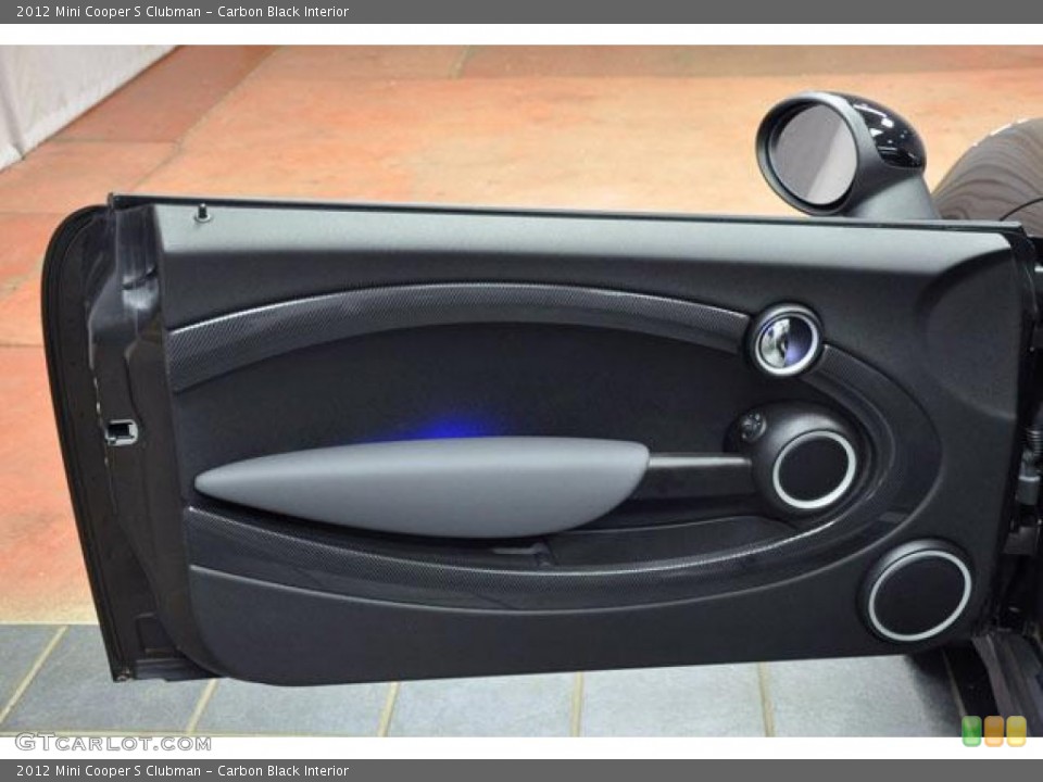 Carbon Black Interior Door Panel for the 2012 Mini Cooper S Clubman #71165931