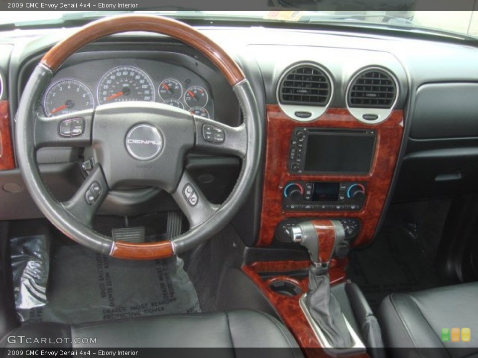 Ebony Interior Dashboard for the 2009 GMC Envoy Denali 4x4 #71169386