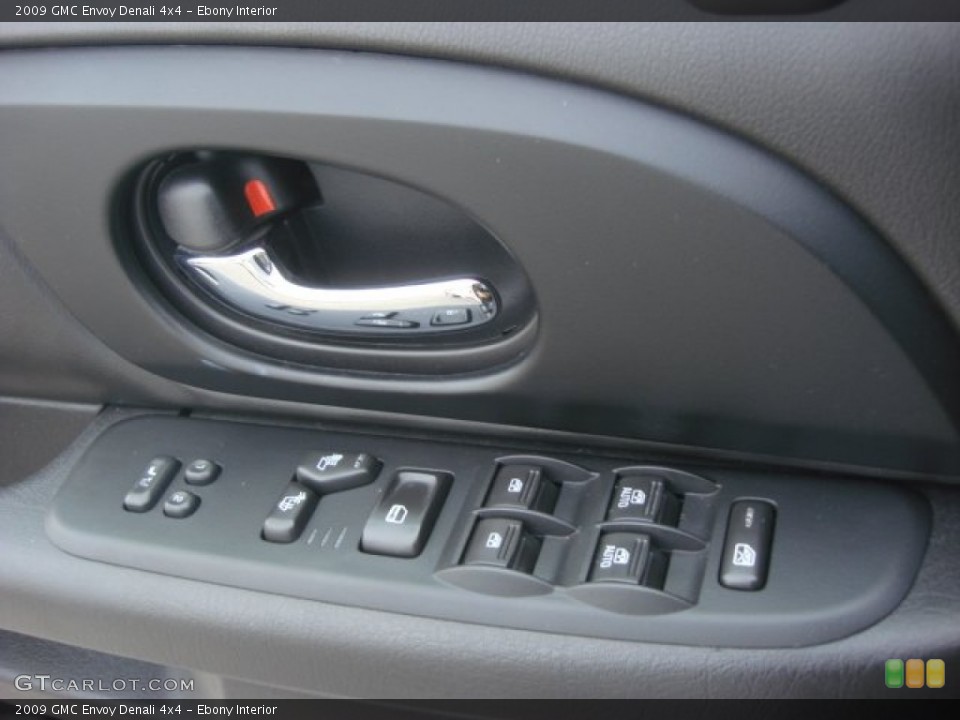 Ebony Interior Controls for the 2009 GMC Envoy Denali 4x4 #71169426