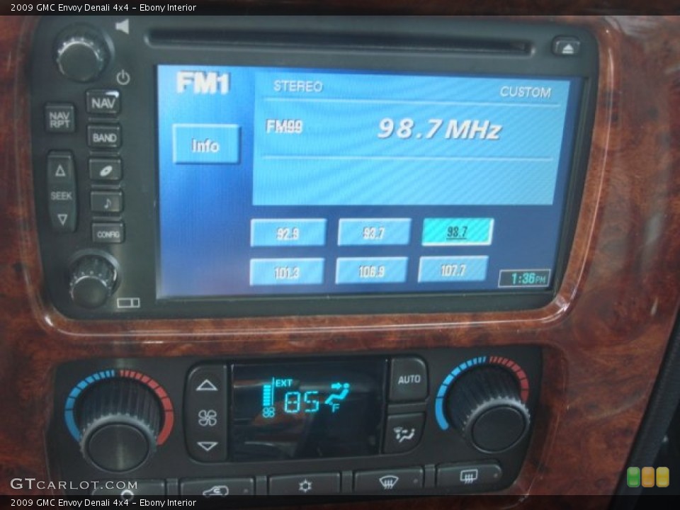Ebony Interior Audio System for the 2009 GMC Envoy Denali 4x4 #71169444