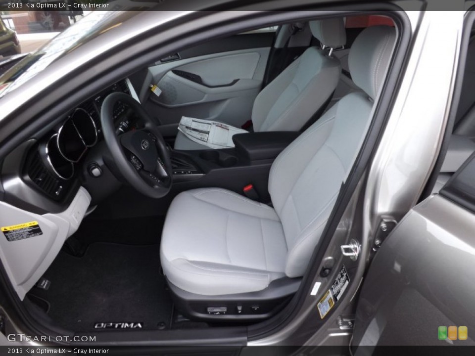 Gray Interior Photo for the 2013 Kia Optima LX #71170911